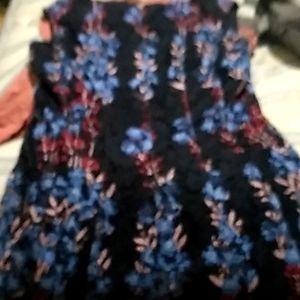 Size 8 rose&Ali lace flowered print dress